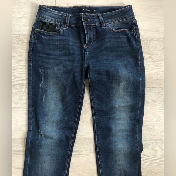 New Monnari Sequin Bling Pocket Skinny Jeans - Picture 2 of 16